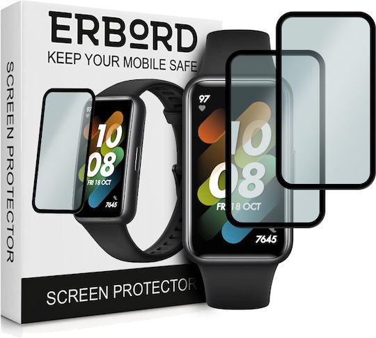 Erbord Full Face Tempered Glass για το Huawei Band 7 1τμχ