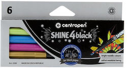 Centropen Shine 4Black 1mm