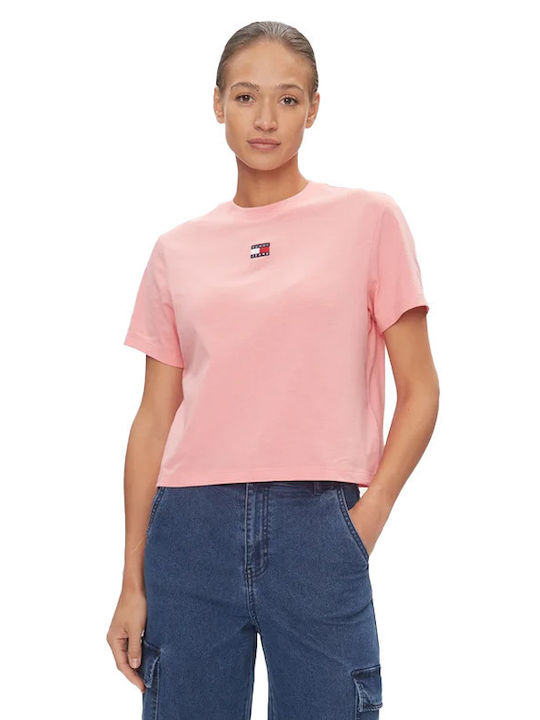 Tommy Hilfiger Women's T-shirt Fuchsia