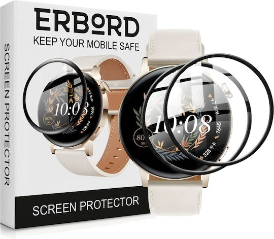 Erbord Закалено стъкло за цялото лице за Huawei Watch GT 3 42мм 1бр