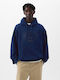 Sweatshirt with Hood Dark Indigo