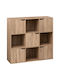 5Five Βιβλιοθήκη Beige 100.5x32x100.5cm