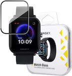 Wozinsky Full Face Tempered Glass for the Amazfit Bip U Black