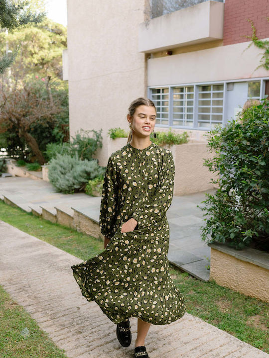 Maxi Shirt Dress Dress Animal Print