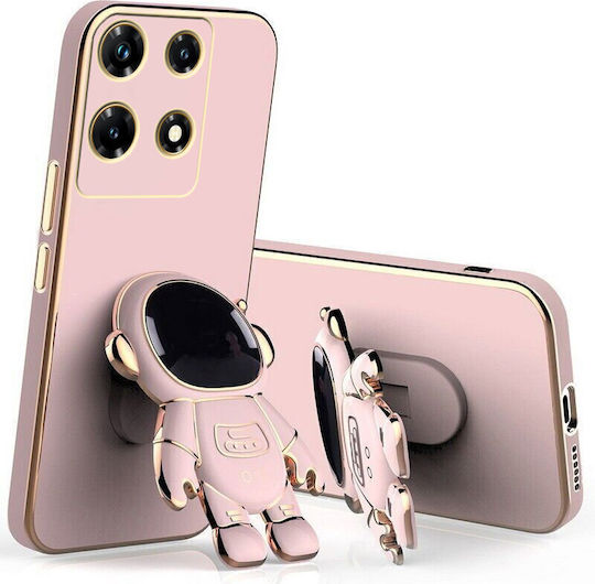 Infinix Back Cover Σιλικόνης Ροζ (Infinix Note 30 Pro, Astronaut)