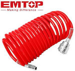 Emtop Spiral Air Hose 15m EAHE1501