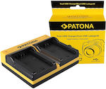 Patona Double Battery Charger Compatible with Sony