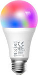 Meross Homekit Smart LED-Lampe 60W für Fassung E27 und Form A19 RGB 810lm Dimmbar