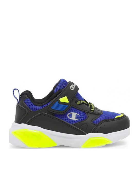 Wave Παιδικά Sneakers με Φωτάκια Πολύχρωμα