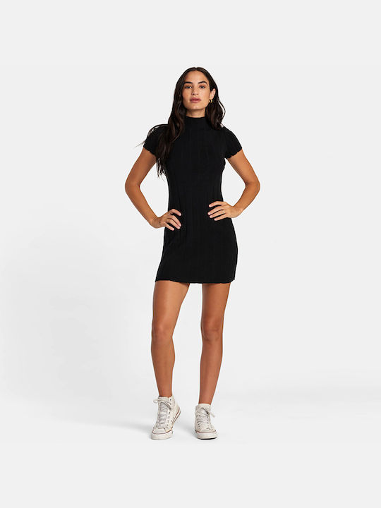 RVCA Mini Kleid Schwarz