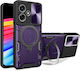 Infinix Back Cover Μεταλλικό Μωβ (Infinix Hot 30 4G, CamShield Slide)