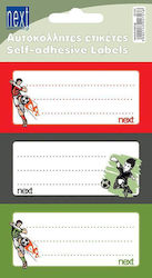 Next Notebook Labels 10pcs