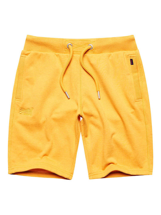 Superdry Organic Cotton Vintage Men's Shorts Yellow