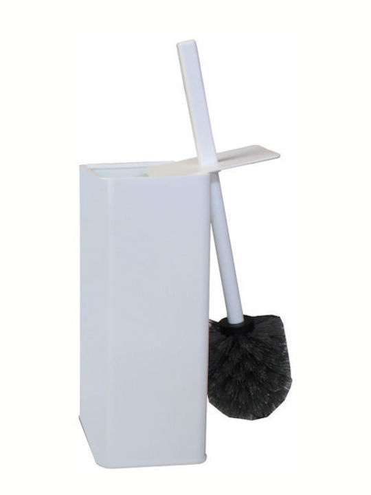 ΒΙΟΜΕΣ Plastic Bathroom Trash Can White