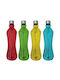 HOMie Bottle Water Glass with Screw Cap Multicolour 1000ml 30 Pieces