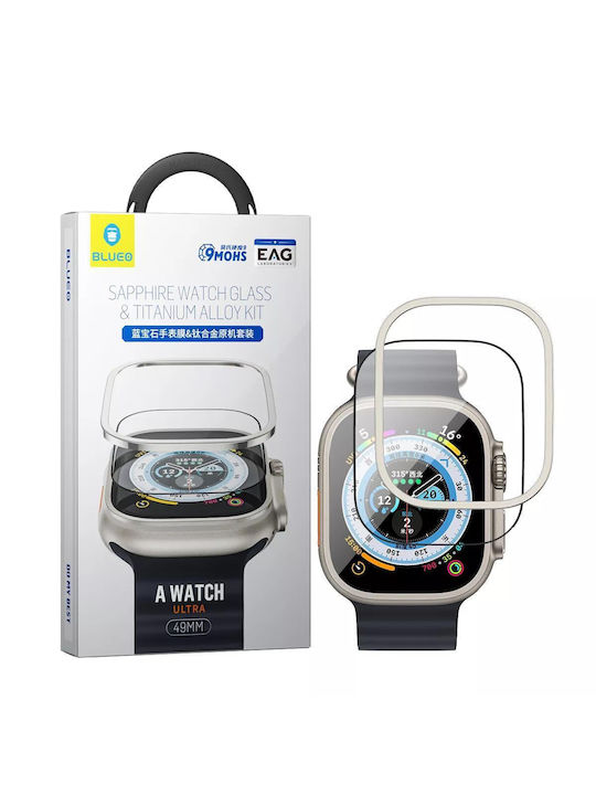 Blueo Full Face Tempered Glass pentru Apple Watch Ultra 49mm - Ceas Apple Ultra 49mm 1buc