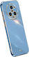 Honor Glamour Camshield Back Cover Metallic Blue (Realme 5 Pro)