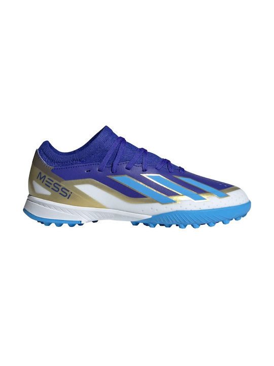 Adidas Papuci de fotbal pentru copii X Crazyfast League Tf Albastru