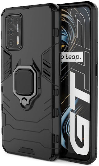 Erbord Umschlag Rückseite Schwarz (Realme GT 5G)