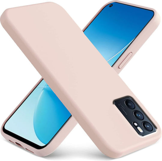 Erbord Back Cover Silicon Roz (Oppo Reno 6 5G)