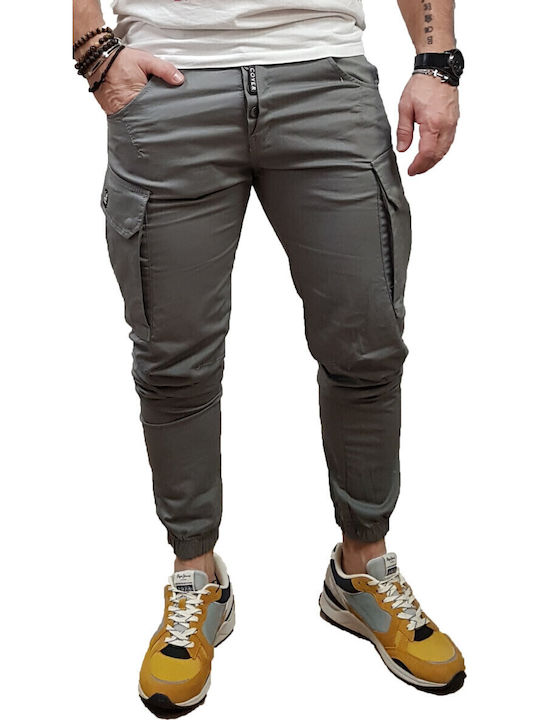 Cover Jeans Trousers Elastic Gray