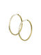 Earrings Hoops made of Gold 14K