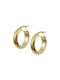 Earrings Hoops made of Gold 14K