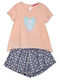 Kids' Set with Shorts Summer 2pcs Purple
