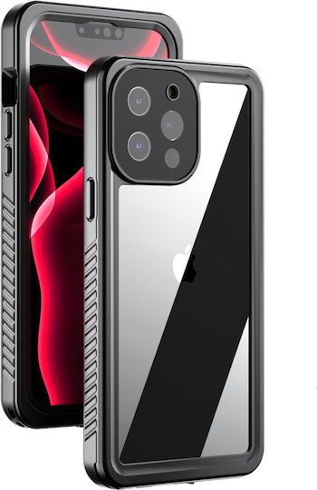 Redpepper Ip68 360 Full Cover 2mm Impermeabil Negru (iPhone 13 Pro Max)