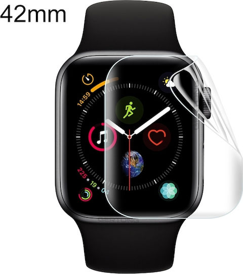 Soft Hydrogel Film Full Cover Screen Protector pentru Apple Watch 42mm 1buc AW0224