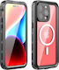 Shellbox Back Cover 2mm Αδιάβροχο Μαύρο (iPhone 15 Pro Max)