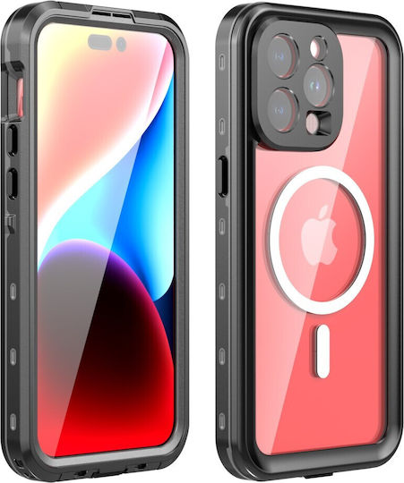 Shellbox Back Cover 2mm Αδιάβροχο Μαύρο (iPhone 15 Pro Max)