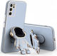 Oppo Astronaut Umschlag Rückseite Silikon Blau (Oppo A16)