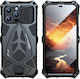 Luphie 360 Full Cover Μεταλλικό Μαύρο (iPhone 15)