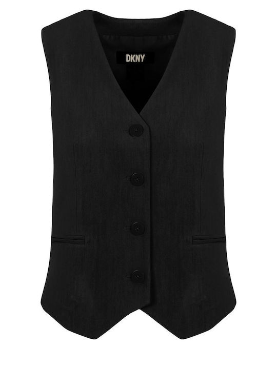 DKNY Μαύρο Γυναικείο Γιλέκο