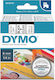 Dymo 43610 Ταινία Ετικετογράφου 7m x 6mm σε Μαύρο Χρώμα Συμβατή με Dymo D1