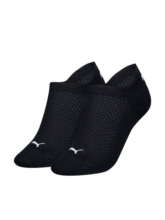 PUMA Cushioned Athletic Socks Black 2 Pairs