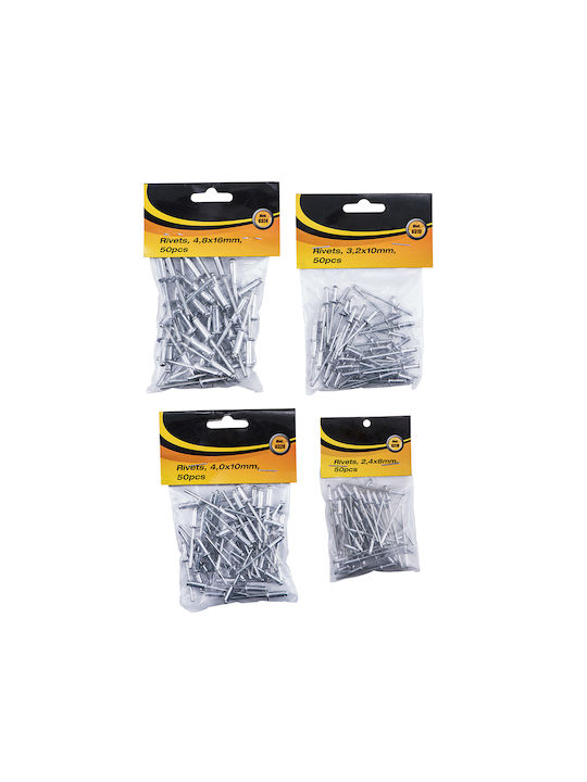 Kseibi Πριτσίνια Aluminium M3.2x6.4mm 50Stück
