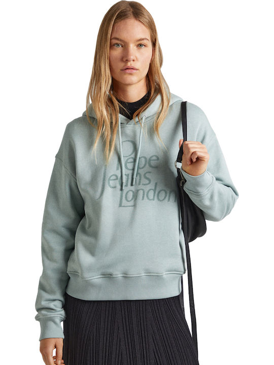 Harriet Women's Sweatshirt Hooded Green