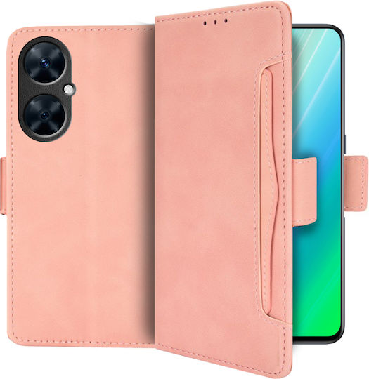 Book Synthetic Leather / Plastic / Silicone Pink (Huawei Nova 11i)