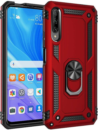 Back Cover Μεταλλικό Κόκκινο (Huawei P Smart Pro)