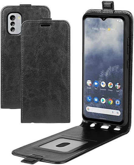 Book Δερμάτινο / Δερματίνης Μαύρο (Nokia G60)