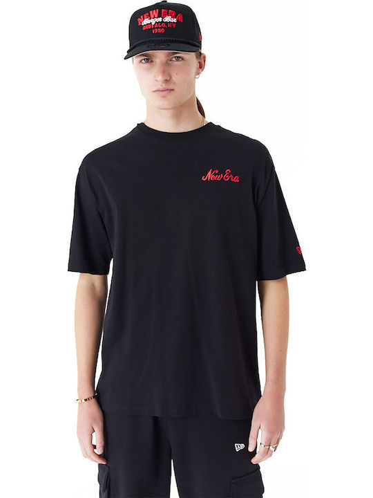New Era Food Graphic T-shirt Μαύρο