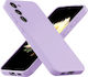 Back Cover Σιλικόνης Μωβ (Galaxy S23)