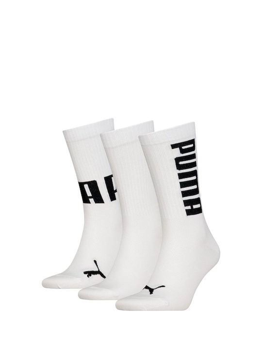 Puma Logo Sportsocken Weiß 3 Paare