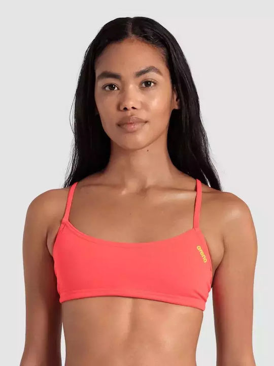 Arena Sports Bra Bikini Top Play Yellow