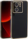 Umschlag Rückseite Metallisch Schwarz (Xiaomi 13T / 13T ProXiaomi 13T / 13T Pro)