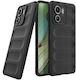 Back Cover Πλαστικό / Σιλικόνης Μαύρο (Motorola Edge 40)