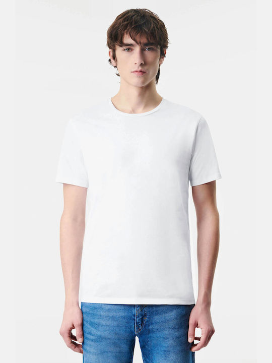 Drykorn Men's Short Sleeve Blouse White