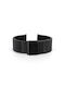 Rochet Metallic Bracelet Black 24mm